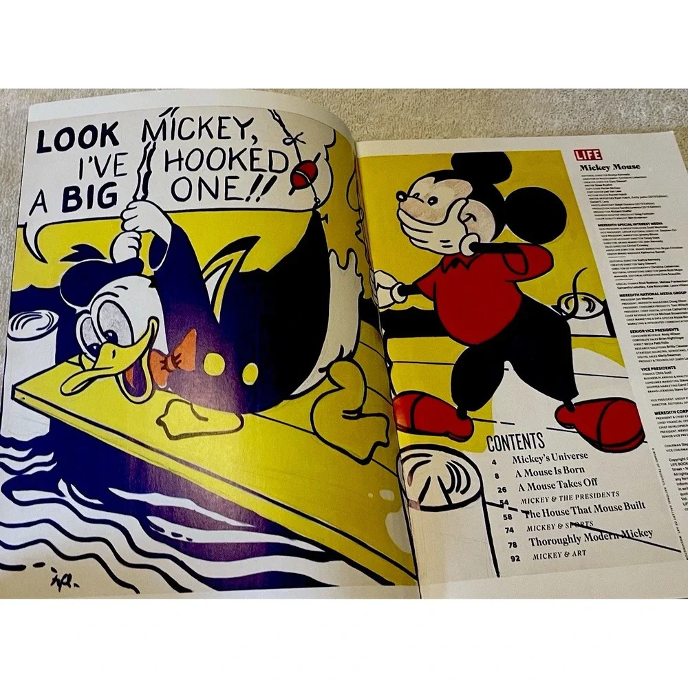 2019 LIFE Magazine Special Edition Mickey Mouse Re-Issue‎ Collector's Issue